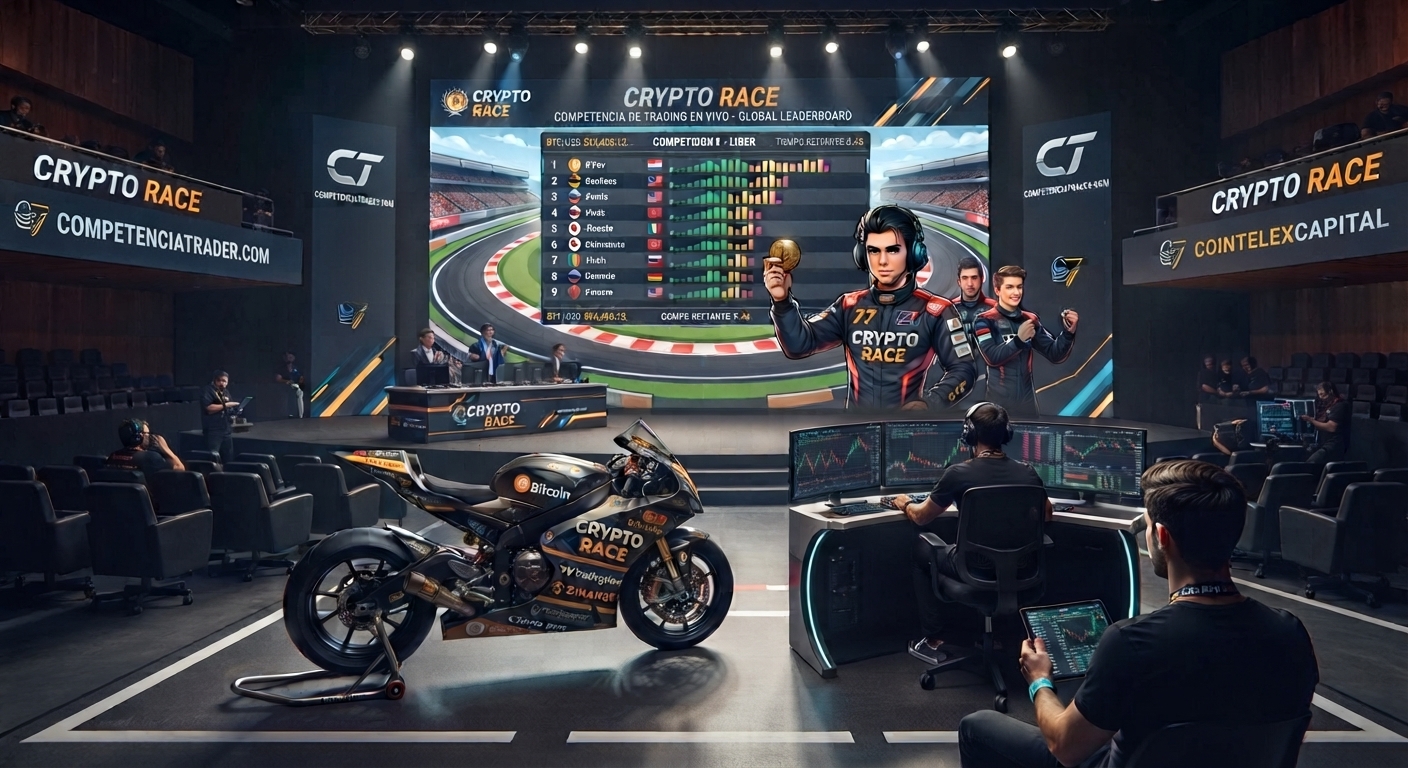 Competencia de trading Crypto Race